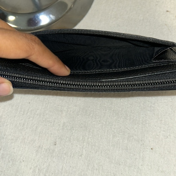 CHANEL Black Leather Long Wallet - Picture 12 of 12